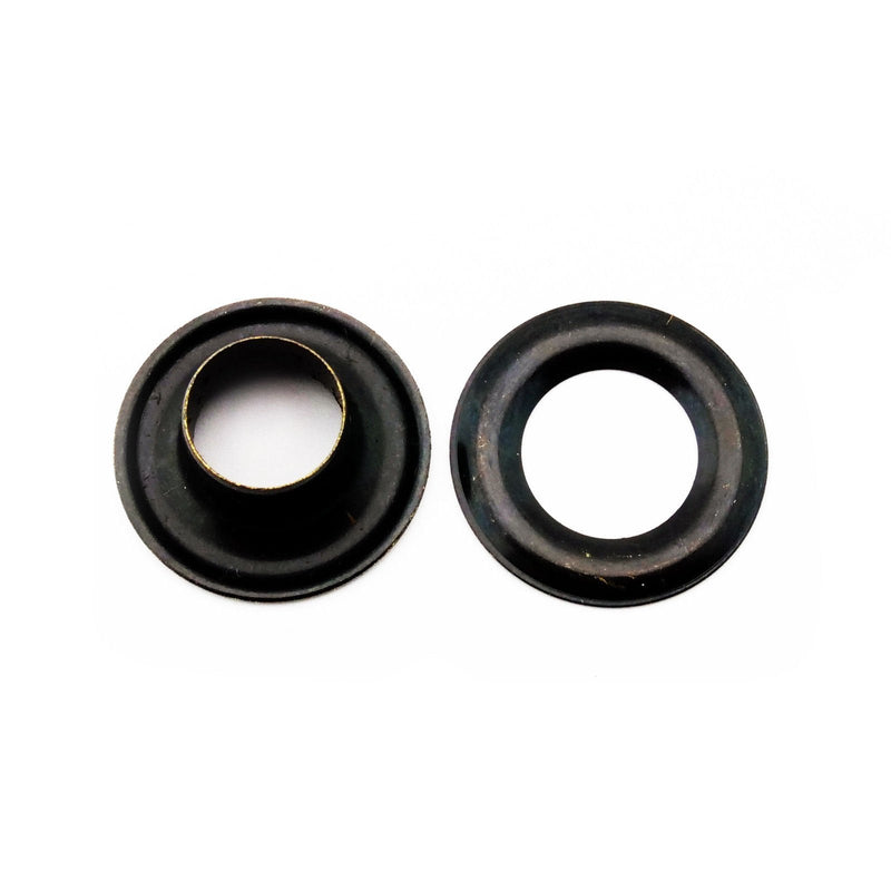 C.S. Osborne Black Grommets & Washers #B1-0 Size 0 (1/4" Hole) 144 Sets