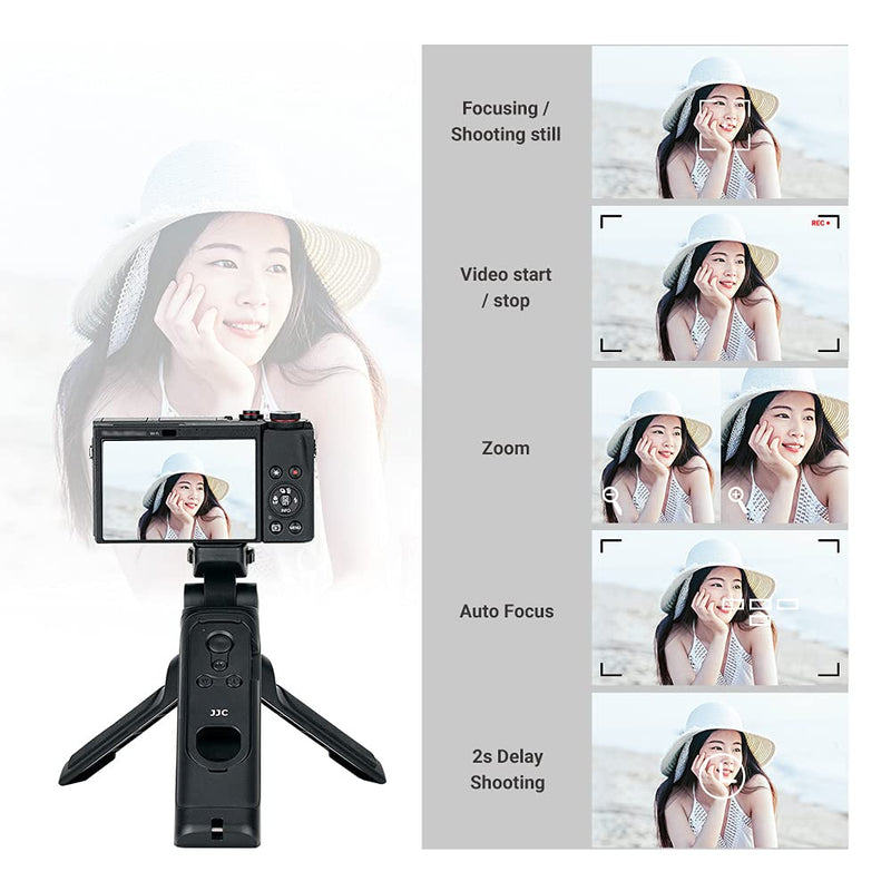 [AUSTRALIA] - Wireless Bluetooth Remote Shooting Grip Video Mini Tripod Replaces Canon HG-100TBR Compatible with Canon EOS R R5 R6 M6 Mark II M50 Mark II M200 6D Mark II T8i T7i PowerShot G5 X Mark II G7 X Mark III 