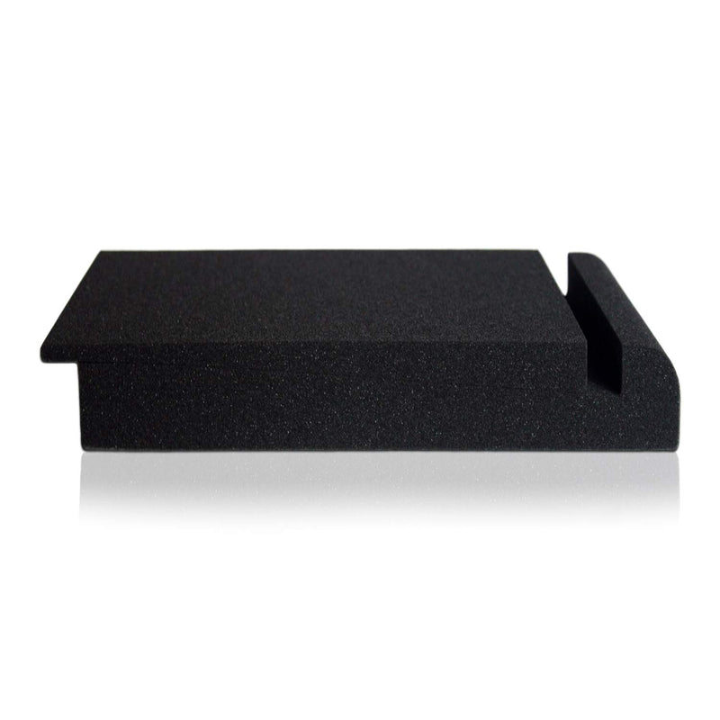 Studio Monitor Isolation Pads by Vocalbeat - Suitable for 3"- 4.5" inch Small Speakers - High-Density Acoustic Foam for Significant Sound Improvement - Prevent Vibrations and Fits most Stands - 2 Pads 3"-4.5"