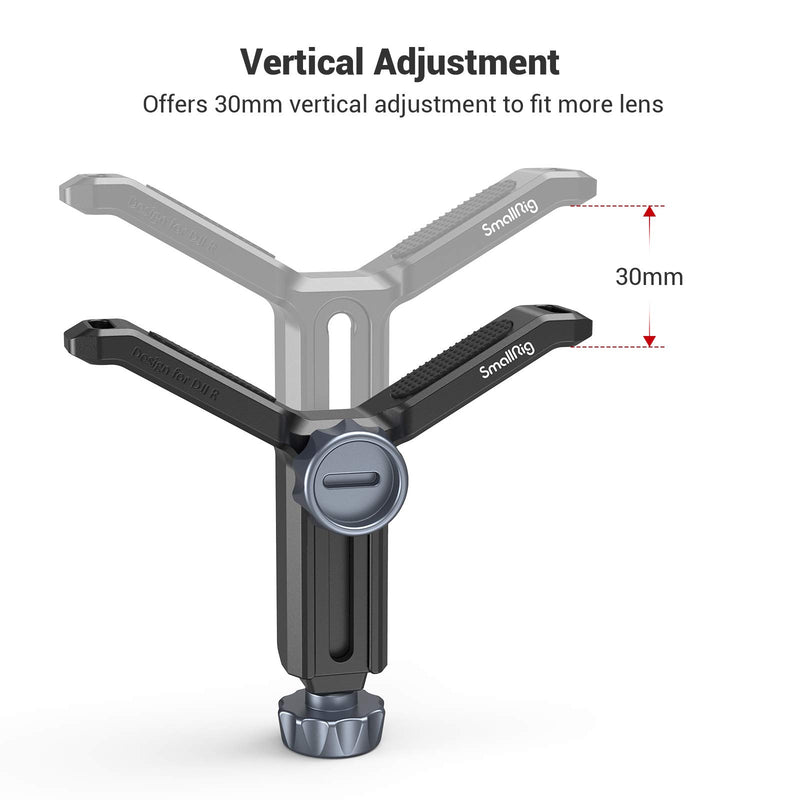 SMALLRIG Camera Extended Lens Support Bracket Height Adjustable Only for DJI RS 2 / RS2 Gimbal - 2850