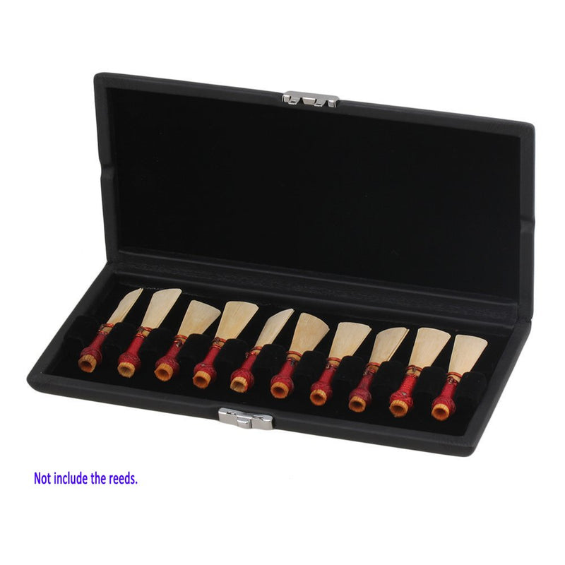 365invent Black Bassoon Reed Holder Bassoon Reed Case for 10 reeds