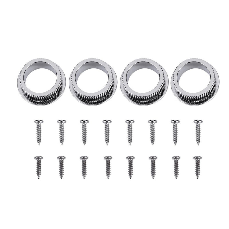 Guitar Tuning Pegs, 2L2R Open Gear Guitar String Tuners Plum Shape Machine Head