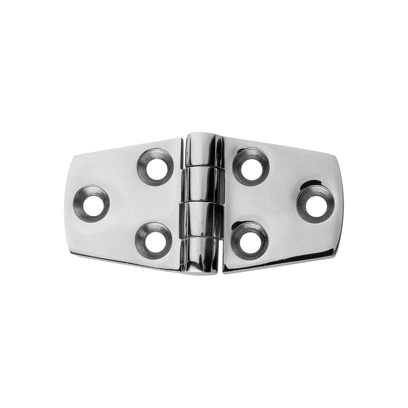 Marine Hinges 3" x 1.5" Stainless Steel Heavy Duty Hinges,Boat Trapezoidal Butt Door Cupboard Hinge,Cabinet Hatch Hardware,Pack of 2