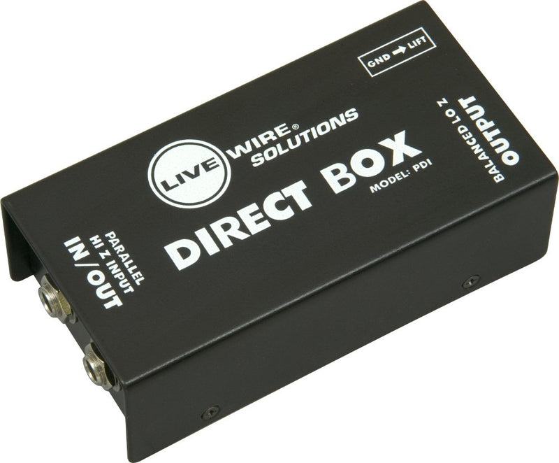 Livewire PDI Double Shielded Heavy Duty Passive Direct Box