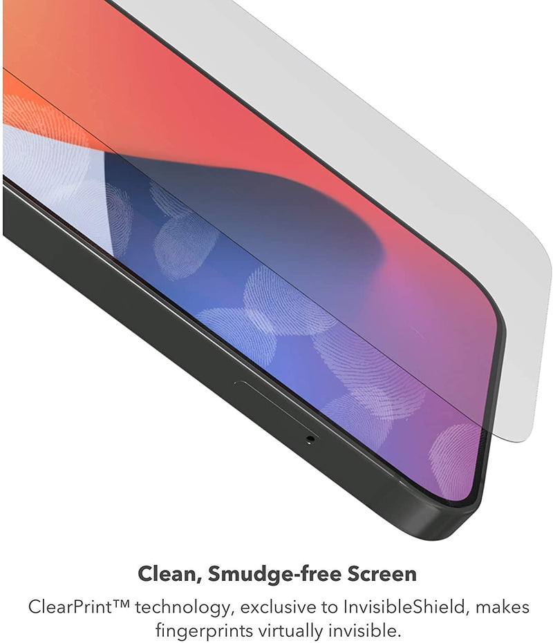 ZAGG InvisibleShield Glass Elite+ Screen Protector for iPhone 11 and iPhone XR ‚Äì Anti-Microbial Technology, Smudge-Free, Extreme Shatter, Impact and Scratch Protection