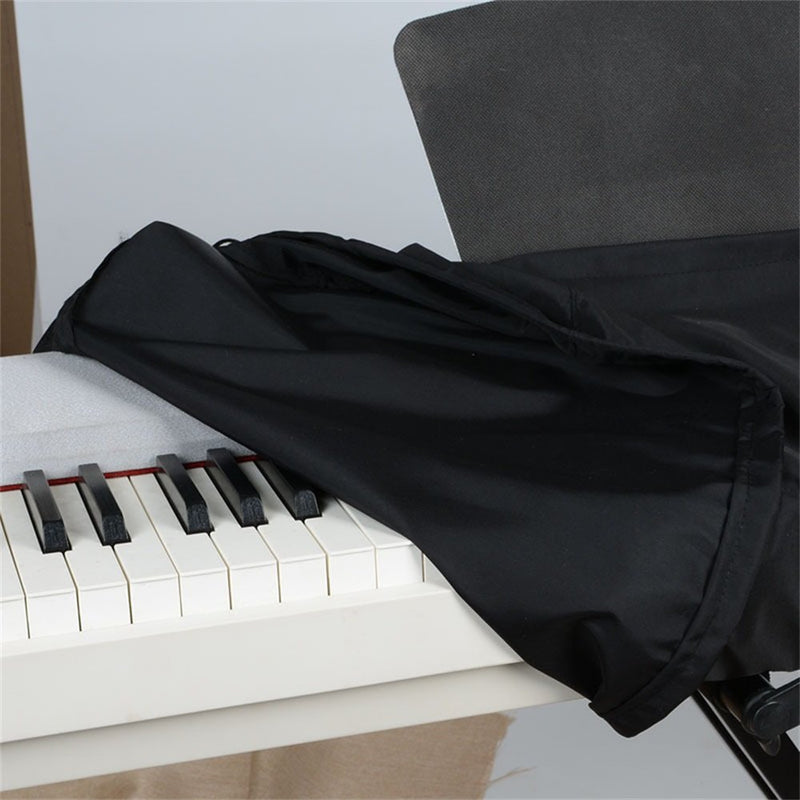88 Key Keyboard Cover, 420D Waterproof Oxford Cloth with Drawstring Electric Piano Keyboard Dust Cover, Stretchable 88 Key Music Keyboard Cover GQZ01 (88 Key)