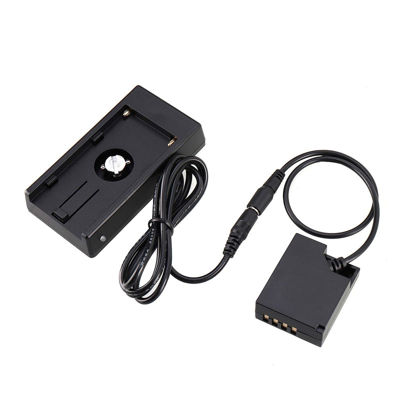 Foto4easy NP-W126 Dummy Battery with NP-F970 Battery Plate Power Adapter for Fuji Camera X-A1 X-A2 X-A3 X-E1 X-E2 X-M1 X-Pro X-T1 X-T2 X-T10