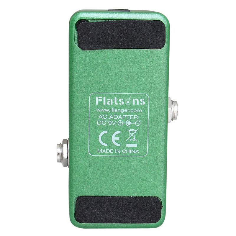[AUSTRALIA] - Flatsons Guitar Mini Effects Pedal Over Drive Warm and Natural Tube Overdrive Effect Sound Processor Portable Accessory for Guitar and Bass Exclude Power Adapter FOD3 