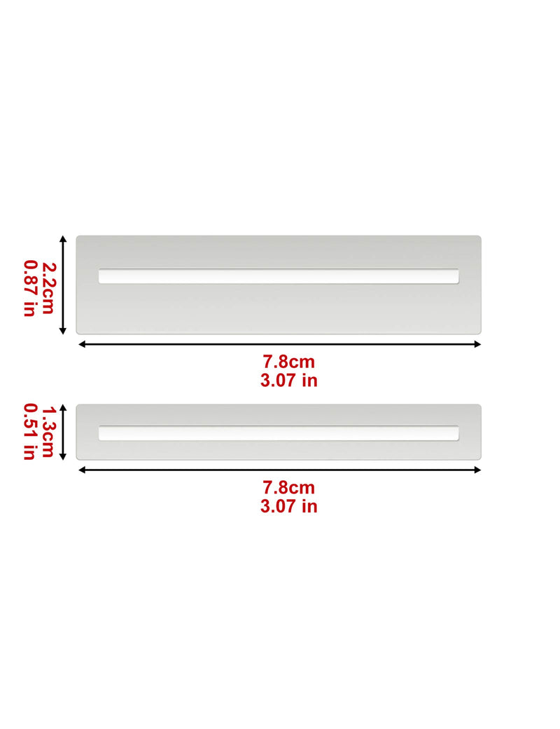 Holmer Guitar Luthier Tools with 15 Blades Feeler Gauge Metric, String Action Gauge Ruler, Fingerboard Fretboard Radius Gauge Measuring Tool, 2 Fingerboard Guard Protectors. (Chrome) Chrome