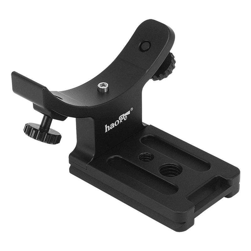 [AUSTRALIA] - Haoge LMR-XF140 Lens Collar Replacement Foot Tripod Mount Ring for Fujifilm Fuji Fujinon XF 100-400mm F4.5-5.6 R LM OIS WR XF100-400mmF4.5-5.6 Lens Built-in Arca Swiss Type Quick Release Plate 