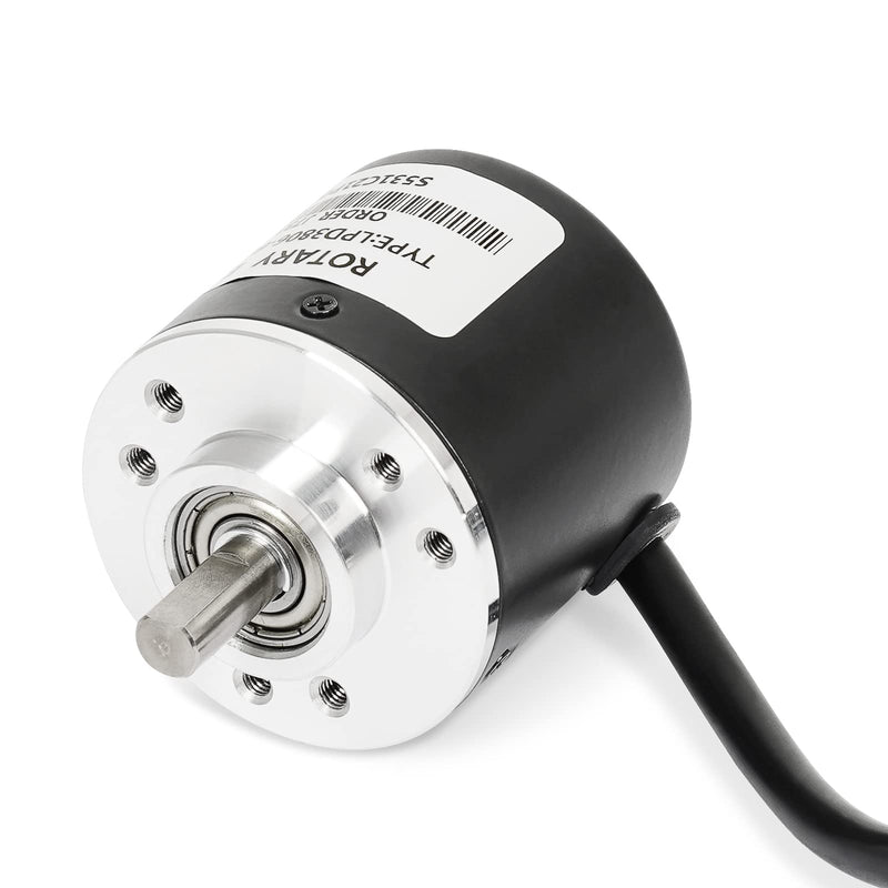 Signswise Incremental Optical Rotary Encoder for Arduino 600P/R Wide Voltage Power Supply DC 5-24V 6mm Shaft Quadrature 600 P/R
