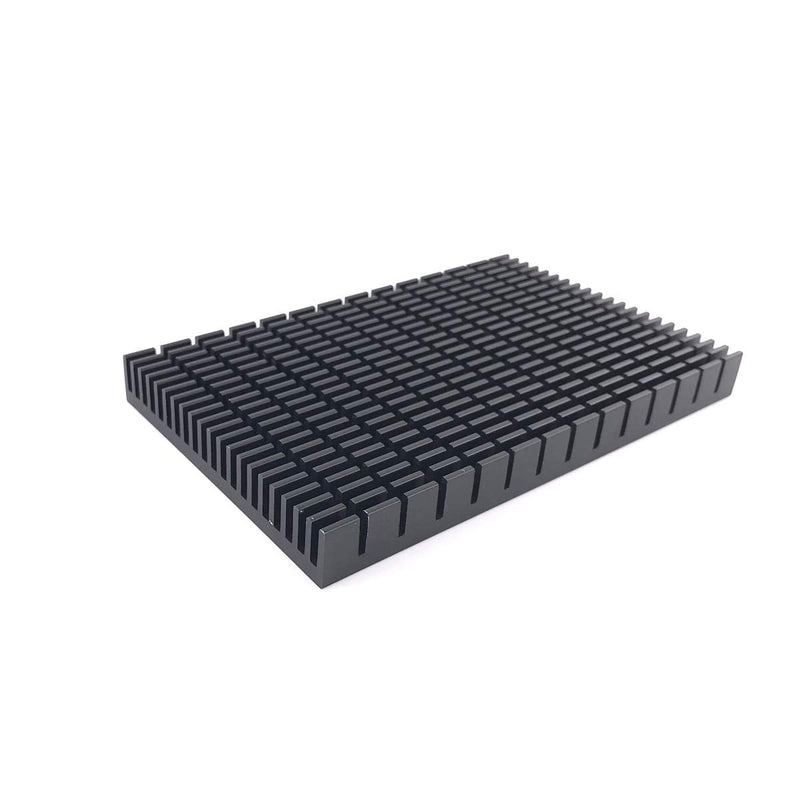 Awxlumv Aluminum Large Heatsink 5.9 x 3.6 x 0.59 Inch /150 x 93x 15 mm Black Heat Sinks Fins for Cooler RTX 3090 3080 ti Backplate PCB LED Motherboard (2 Pcs) 2 Pcs