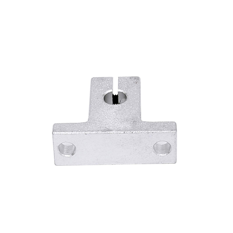 FKG SK8 Aluminum Linear Motion Rail Clamping Guide Support for 8mm Diameter Shaft, Set of 10