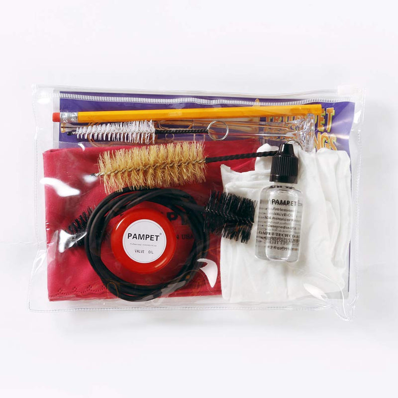 PAMPET Trumpet Care Kit, Best Trumpet Care Kit than other Trumpet Care Kit include Valve Oil and More include all you need