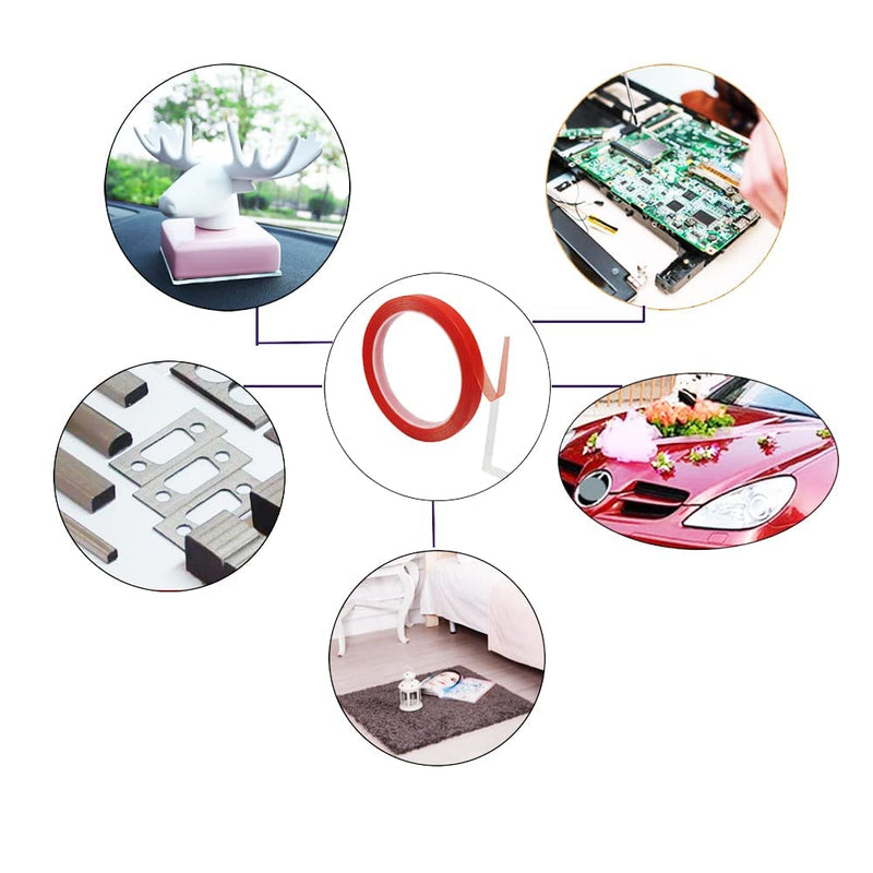 RHCXCYTJ 10mm x 20M Double Sided Phone Repair Adhesive Tape Phone Repair Tape LCD Touch Screen Repair Tape for Mobile Phone, Notebook Computer, Electronic LCD Touch Screen Repair (10mm*2) 10mm*2