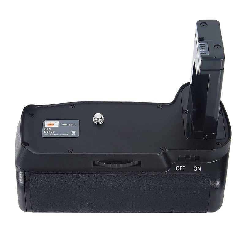 DSTE Replacement for Pro IR Remote MB-D3400 Vertical Battery Grip + 2X EN-EL14 EN-EL14a Compatible Nikon D3400 SLR Digital Camera