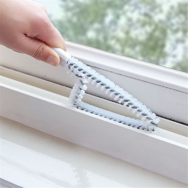 Window Cleaning Brush Sliding Door Track Brushes Window Cleaner Brush 2 PACK