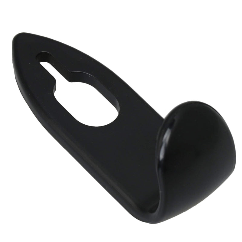 lovermusic lovermusic Black Plastic Saxophone Thumb Hook Rest Support with Washer and Screw