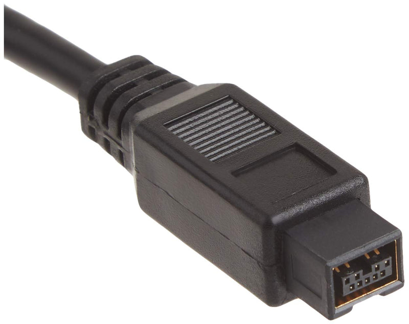 Tripp Lite FireWire 800 IEEE 1394b Hi-speed Cable (9pin/4pin) 6-ft.(F019-006) black 6ft