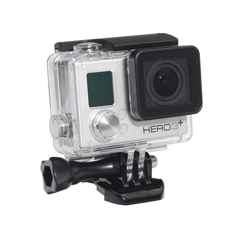 Waterproof Case for Gopro Hero 4 3 Plus, Protective Rotective Underwater Dive Case Cover Housing for Go Pro Hero 4 3+ 3