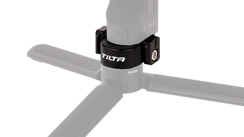 Tilta Battery Handle Base Accessory Mounting Bracket | Compatible with DJI RS2 Gimbal | Features NATO Rails for Mounting Handles, Threads for Accessories | TGA-BHB