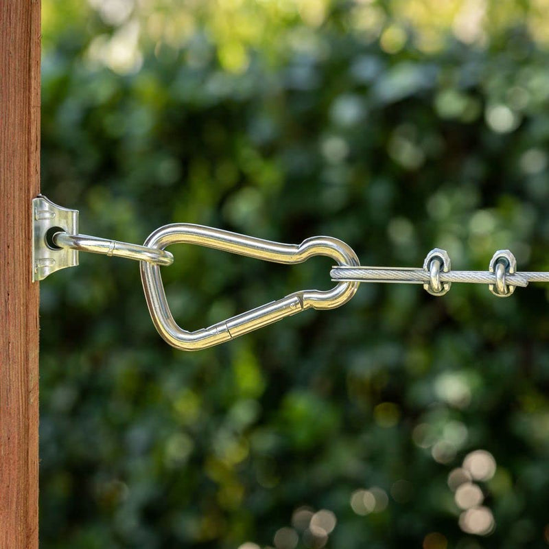 National Hardware N262-428 3166BC Interlocking Spring Snap in Stainless Steel,3/4" x 4-3/4"- 15/16" Opening 3/4" x 4-3/4"- 15/16" Opening