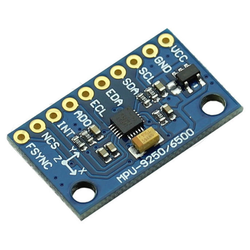 HiLetgo MPU9250 9-Axis 9 DOF 16 Bit Gyroscope Acceleration Magnetic Sensor 9-Axis Attitude +Gyro+Accelerator+Magnetometer Sensor Module IIC/SPI for Arduino GY-9250