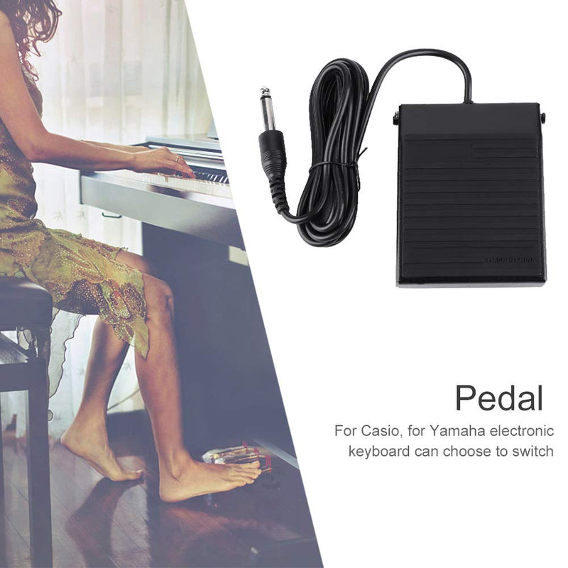 Keyboard Pedal, RiToEasysports WTB-004 Tenuto Sustain Pedal Half-Pedaling for Piano and Electronic Keyboard Universal