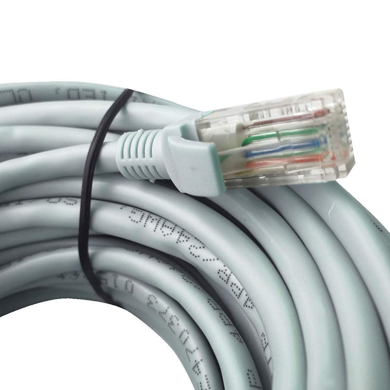 [AUSTRALIA] - InstallerCCTV 50FT CAT5e Ethernet Patch Cable, RJ45 Computer Network Cord, Category 5e Patch Cord LAN Cable UTP 24 AWG 100% Copper Wire 