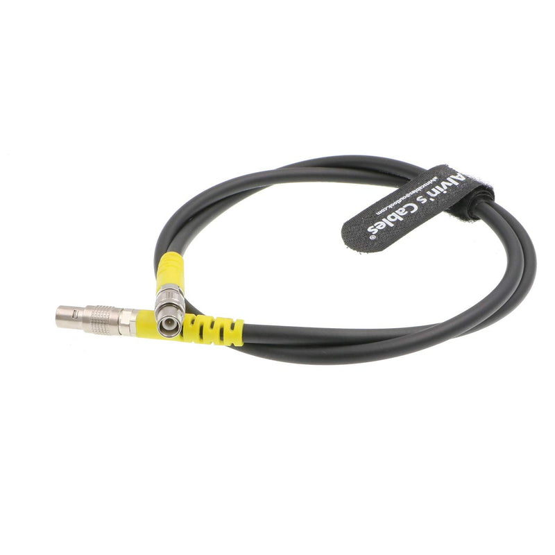 Alvin's Cables 1 Pin Male to Male 31.5in/80cm VF Cable for ARRI Alexa Mini LF Camera MVF-2 Viewfinder Cable Keyless CoaXpress