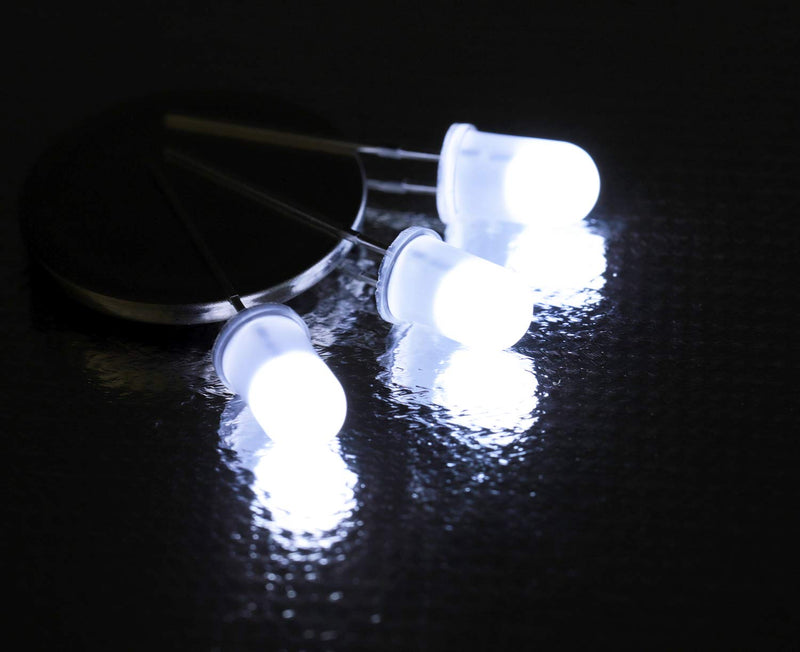 CO RODE 450pcs 5mm LED Light Emitting Diodes LEDs Assortment Kit