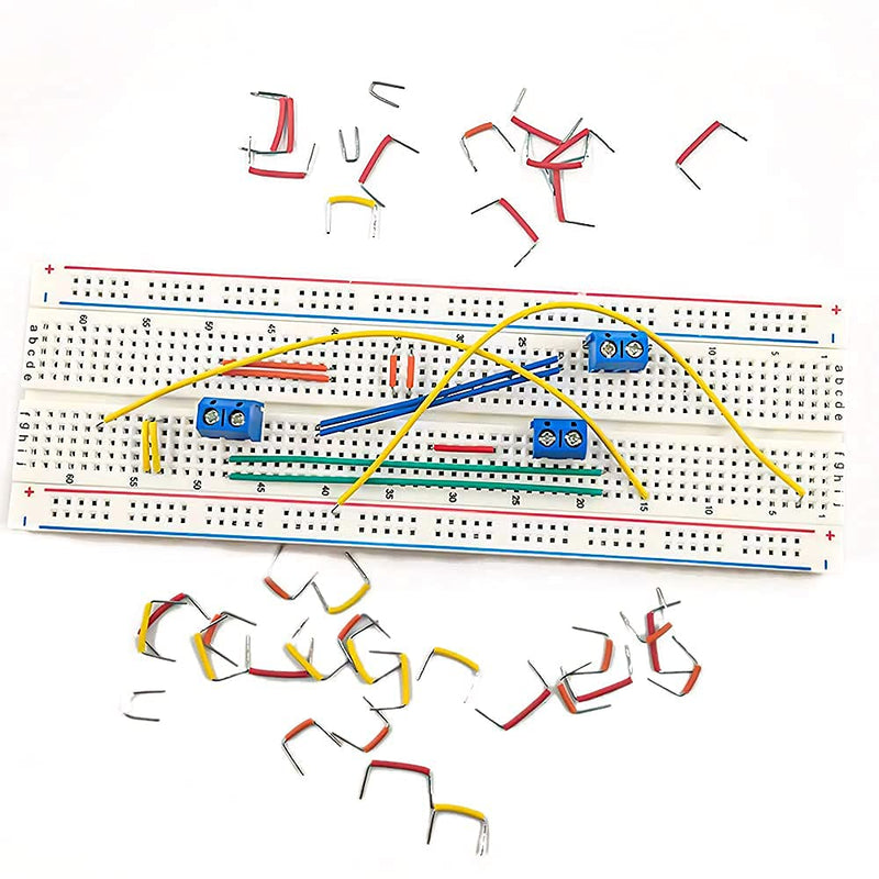 (560 Pcs) MCIGICM Breadboard Jumper Wire Cables for Arduino, 14 Vaules, 2-125 mm