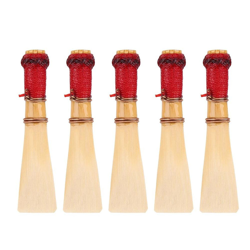[AUSTRALIA] - 5Pcs Bassoon Reeds, Medium Soft Bassoon Reeds Cork Reeds with Case 