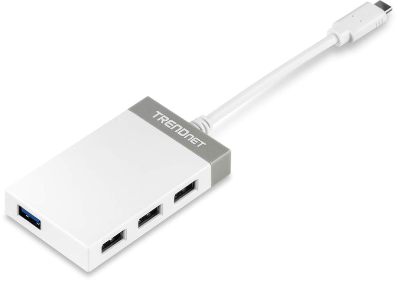 TRENDnet 4-Port USB-C Ultra-Mini Hub, TUC-H4E