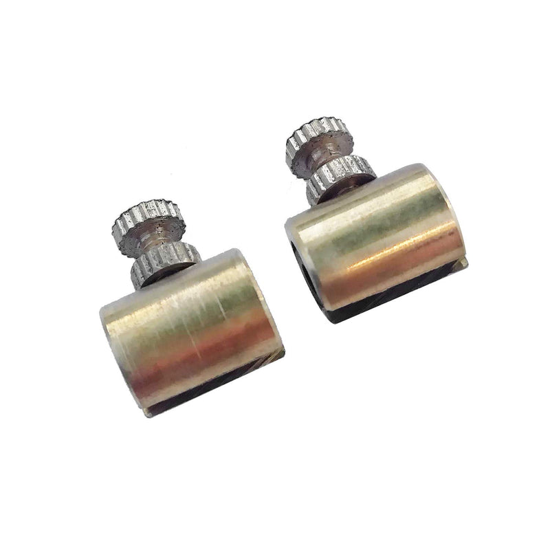 [AUSTRALIA] - Violin Mute 2 Pieces, Wolf Tone Gone Eliminator Mute Suppressor Tube Replacement Accessories for Violins (Gold) Gold 