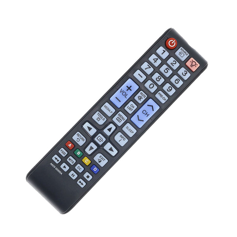 Aurabeam Replacement TV Remote Control for/Fit Samsung AA59-00600A for AA5900600A LT22B350ND LT22B350ND/ZA LT22B350NDZA LT24B350 LT24B350ND LT24B350ND/ZA LT24B350NDZA LT24D310NH Televisions