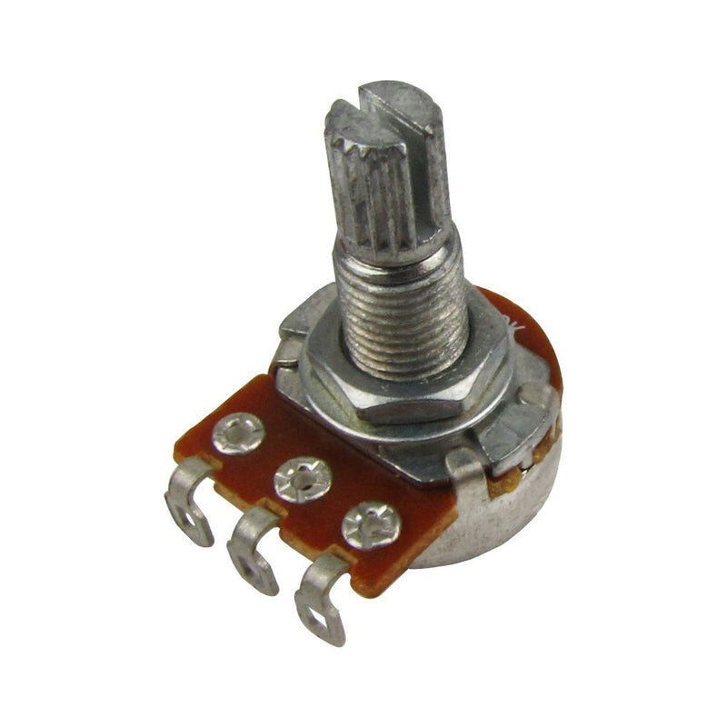 Musiclily Metric Mini 18mm Split Shaft Pots A500K Guitar Potentiometers (2 Pieces)