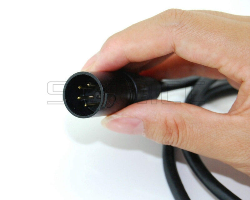 SZRMCC 4 Pin XLR Male to 1B 6 Pin Female Power Cable for Red Epic and Scarlet Cameras