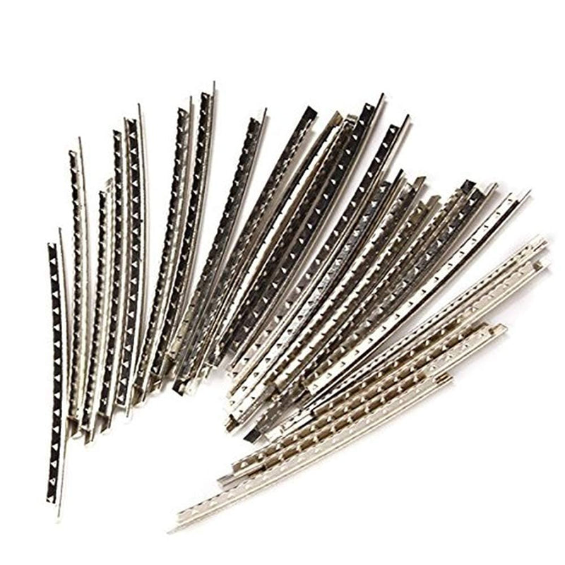 Copper Fret Wires, 24 Pcs Guitar Fret Wires 2.2mm Practical Cupronickel FretWire Kit Upgrade Part for Electric Guitar