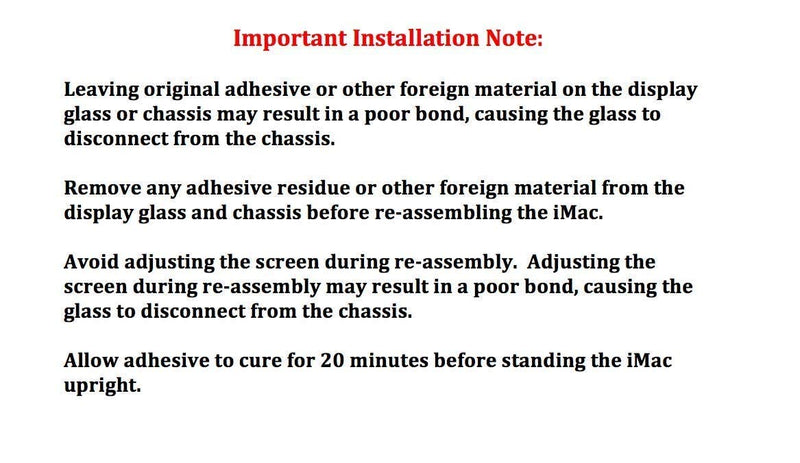 [AUSTRALIA] - OWC General Servicing Kit Compatible With iMac 2007 and later Models, (OWCDIYIMACGEN) 