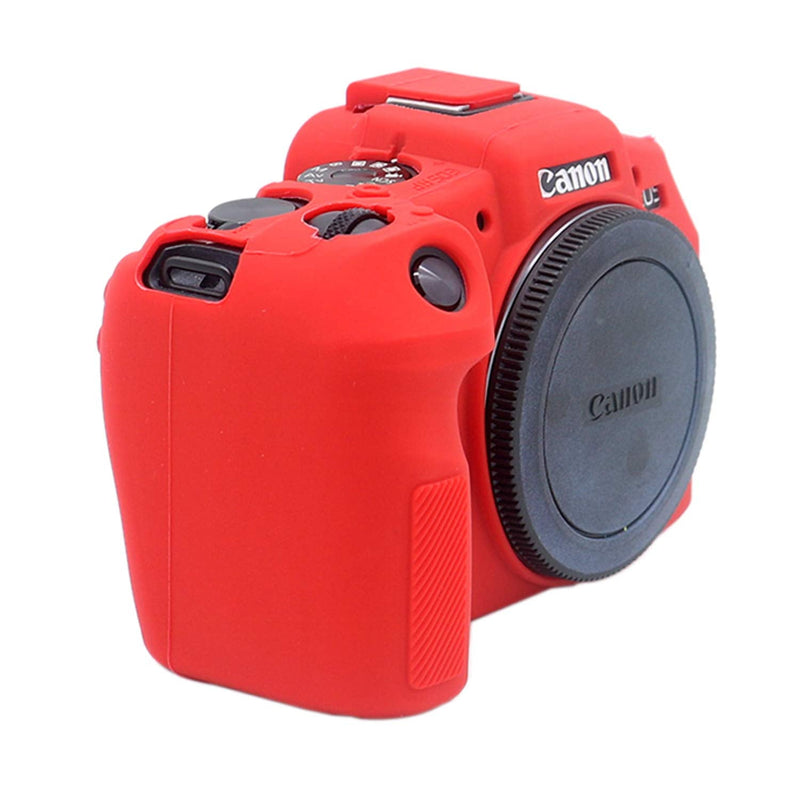 EOS RP Silicone Cover, TUYUNG Protective Rubber Camera Case Cover Skin for Canon EOS RP Digital SLR Camera - Red