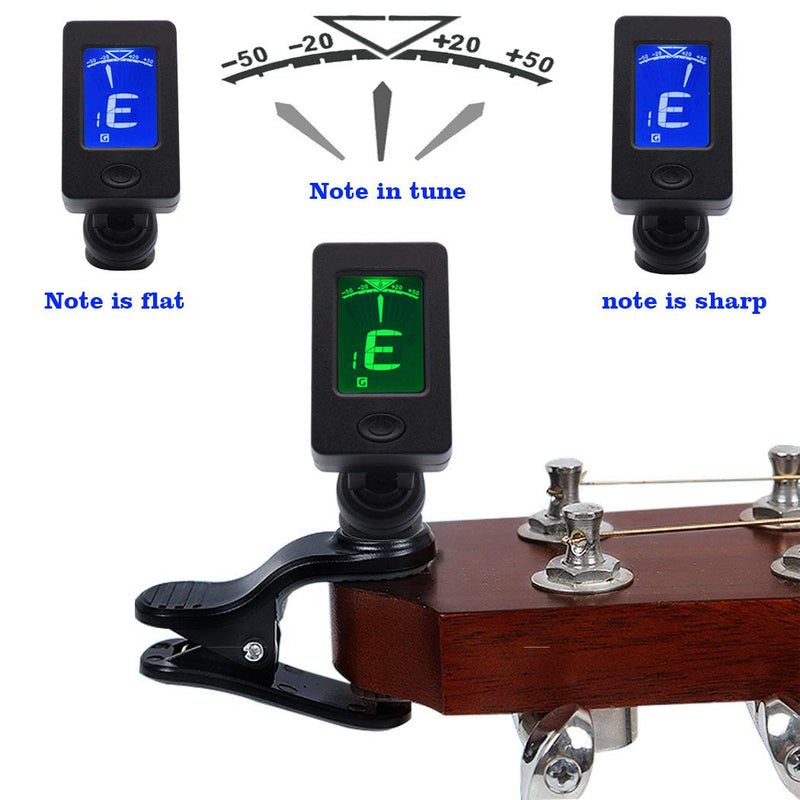 Capo Guitar Capo Rosewood Capo with Guitar Tuner Clip-On Tuner for acoustic guitar and More