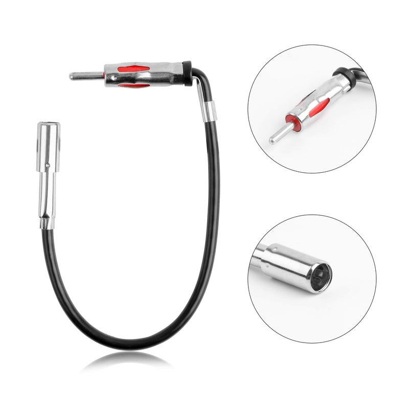[AUSTRALIA] - RDBS Radio Wire Harness with Antenna Adapter Fit for 1988-2005 Chevy GM Vehicles Connect an Aftermarket Stereo Receiver and Compatible with 1988-up GM Micro/Delco Antenna Adapter 