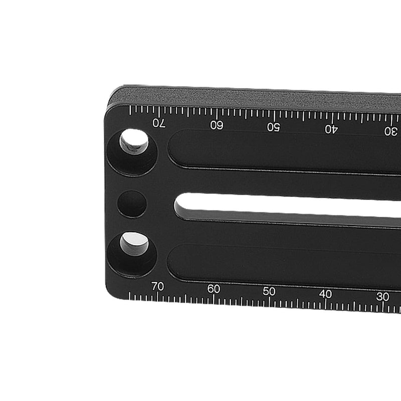 [AUSTRALIA] - Haoge HQR-160 160mm Multi-Purpose Long Quick Release Extender Rail Sliding Plate for Camera Tripod Ballhead Clamp fit RRS Benro Arca Swiss Sunwayfoto 