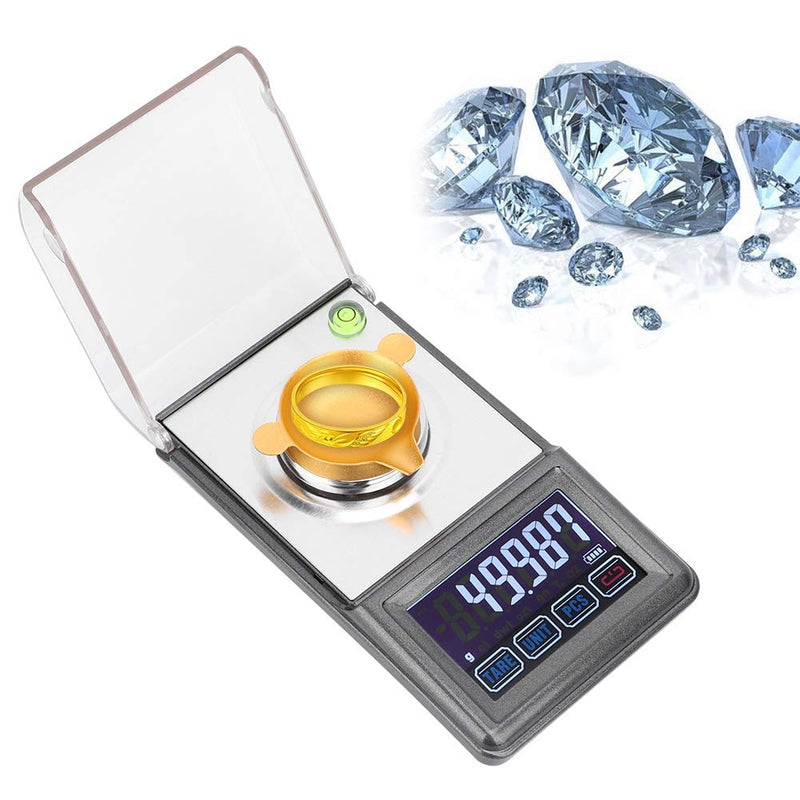 Scale,Jarchii Electronic Scale, 0.0001g 50g g/ct/DWT/ozt/gn/Tl/OZ High Precision Electronic Digital Balance Scale Jewelry Weight Gram Scales for Cooking Weighing Jewelry