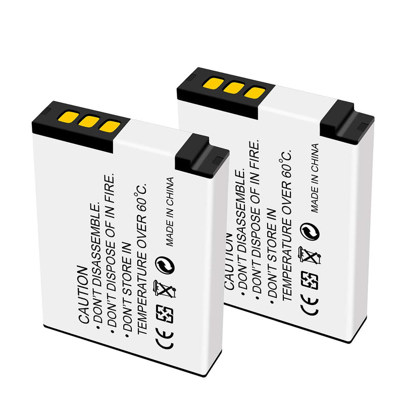 Bonacell EN-EL12 Battery 4 Pack and Charger Kit Compatible with Nikon Coolpix W300s, AW100, AW110, S640, S6000, S6100, S6150, S6200, S6300, S8000, S8100, S8200, S9050, S9100, S9200, S9300, S9500