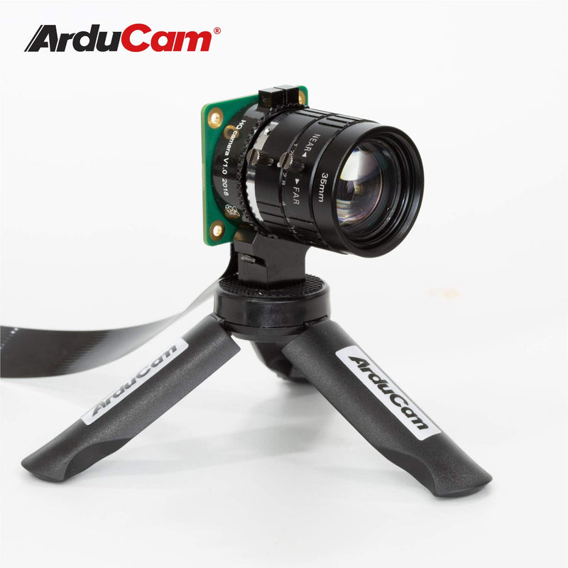 Arducam C-Mount Lens for Raspberry Pi HQ Camera, 35mm Focal Length with Manual Focus and Adjustable Aperture 35mm C-Mount Lens