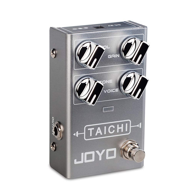 [AUSTRALIA] - JOYO R-02 TAICHI Overdrive Guitar Effect Pedal Low-gain Overdrive Pedal Reminiscent Classic AMP Effect Pedal for Electric Guitar True Bypass 