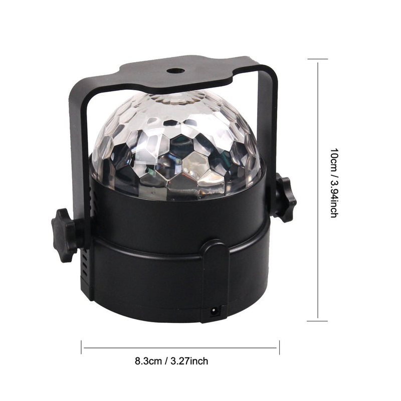 Disco Lights, KOOT Sound Activated Disco Ball Lights with Remote Control RGB DJ Lights Stage Strobe Lights for Home Birthday Disco Party Dance Karaoke Show Club Pub
