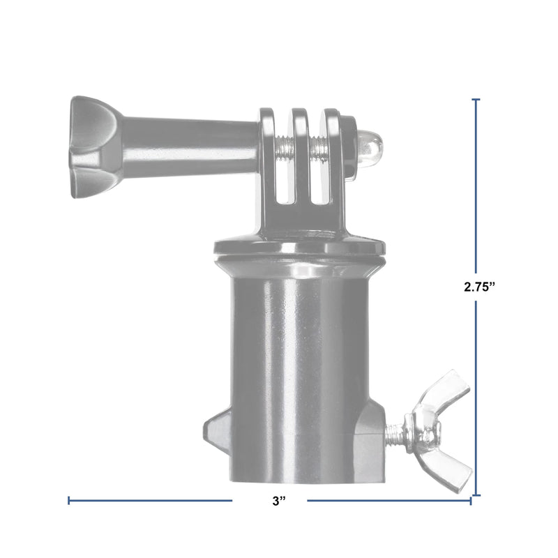 [AUSTRALIA] - STAUBER Best Camera Pole Mount for Extension Poles (Go Pro Mount) Go Pro Mount 
